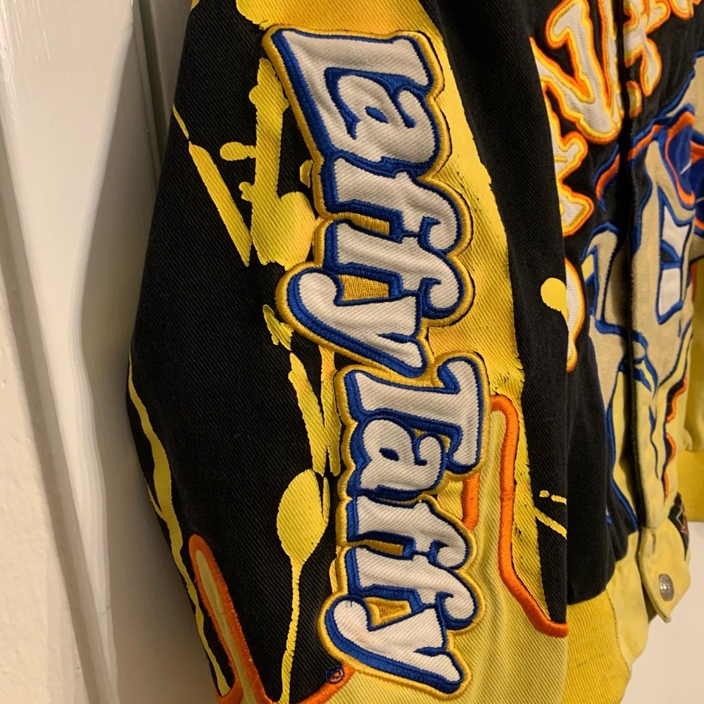 Laffy Taffy Banana Racing Jacket Size Kids Medium 7-8 - Picture 10 of 10
